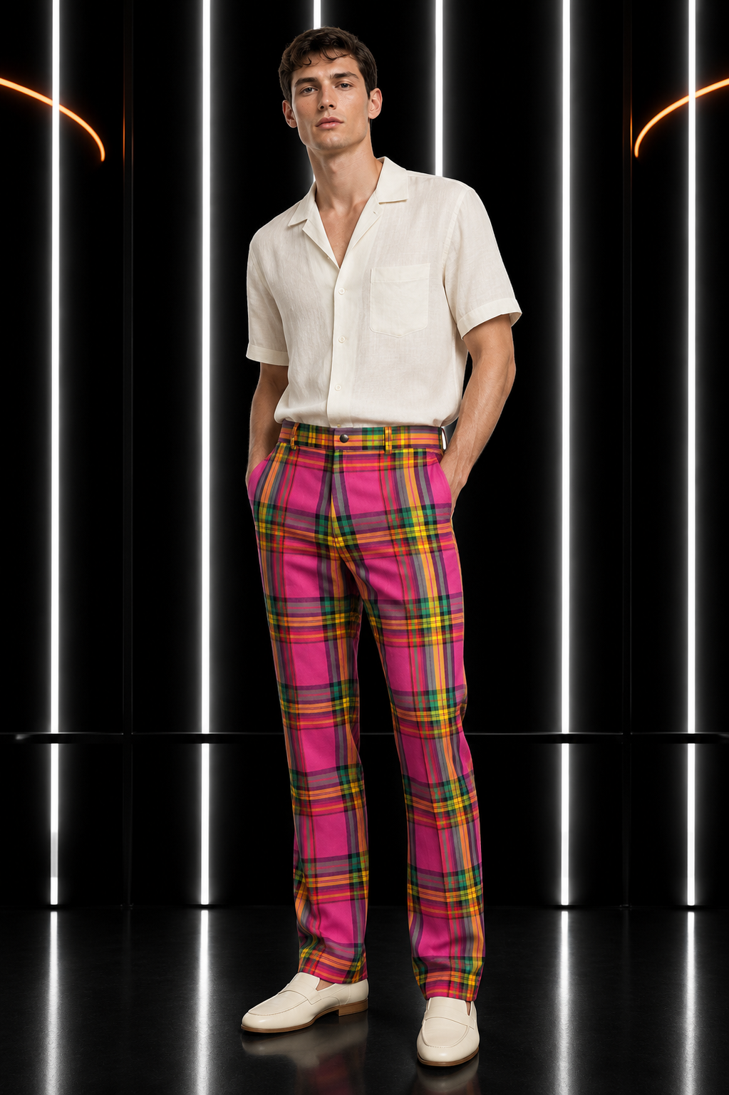 1980s Cotton Trousers, Waist 31