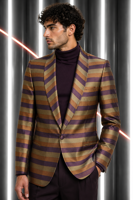 PIERRE CARDIN - 2000 Silk Blazer, Size-Medium