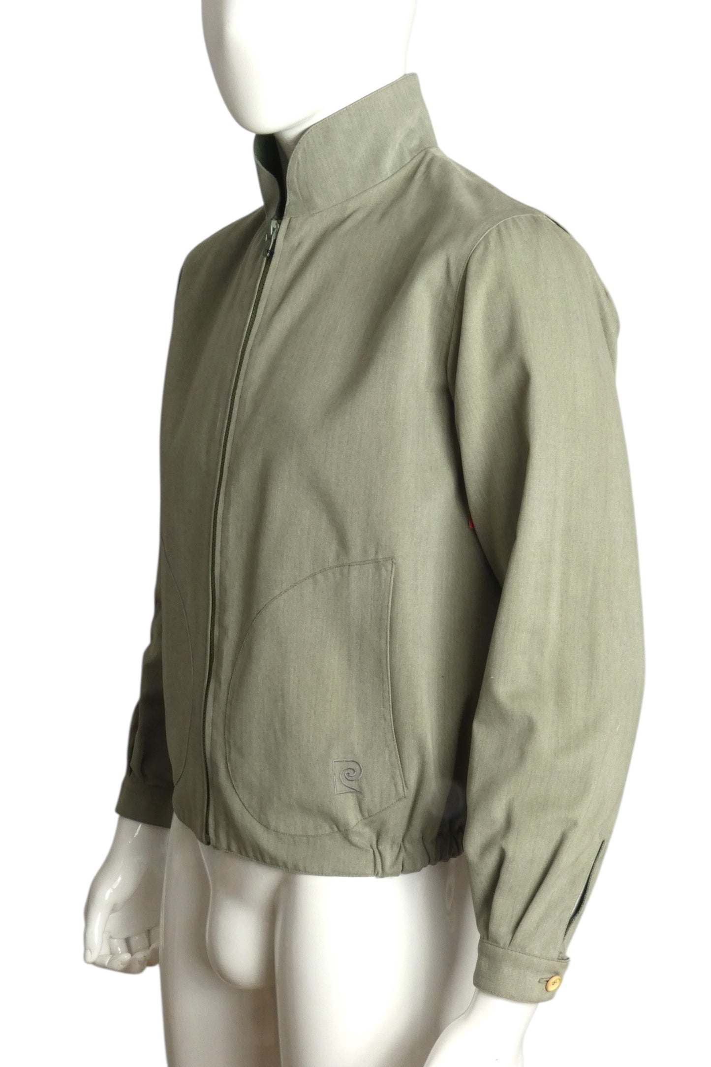 PIERRE CARDIN- NWT 1980s Green Reversible Suit, Size Medium