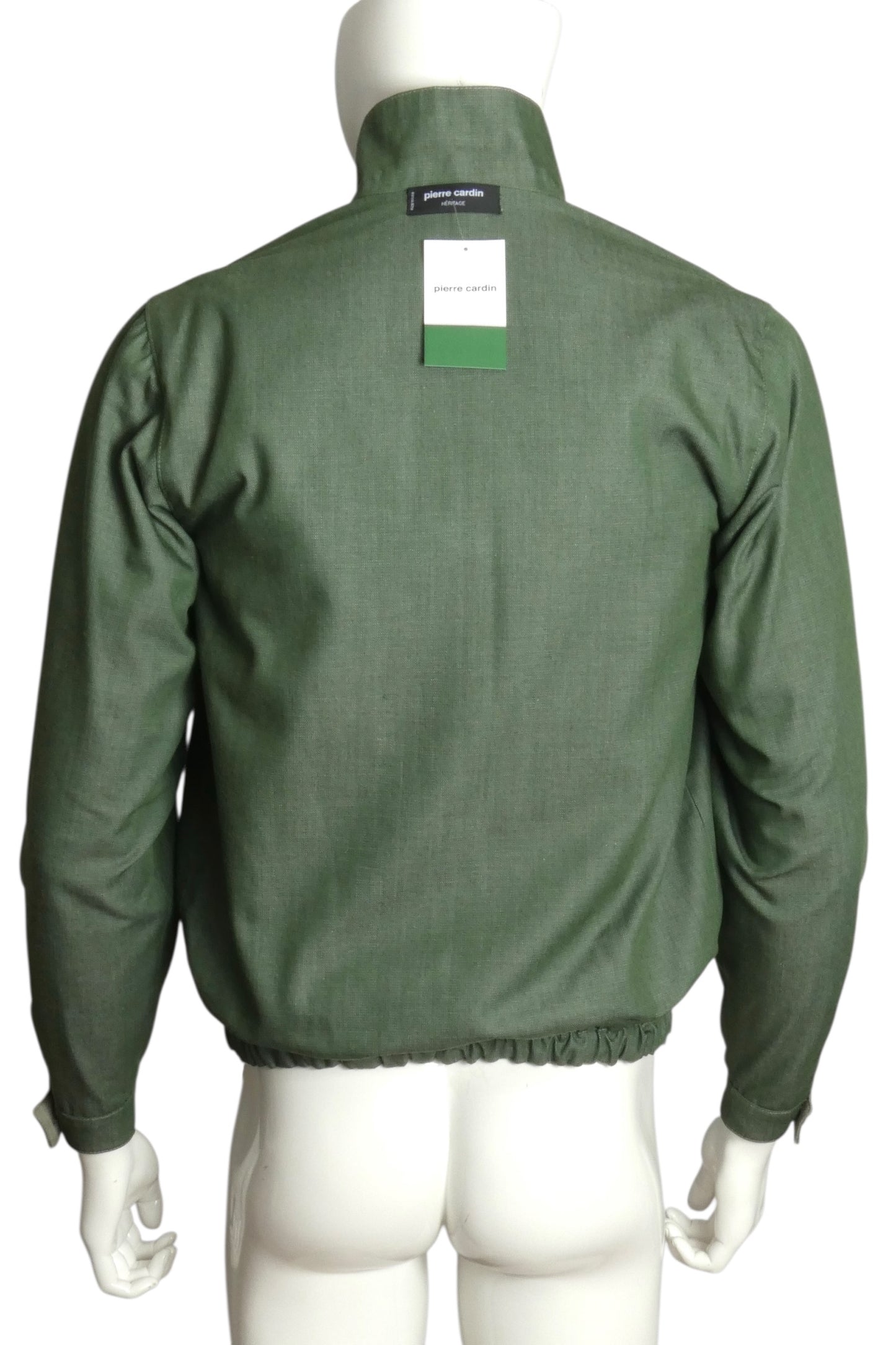 PIERRE CARDIN- NWT 1980s Green Reversible Suit, Size Medium