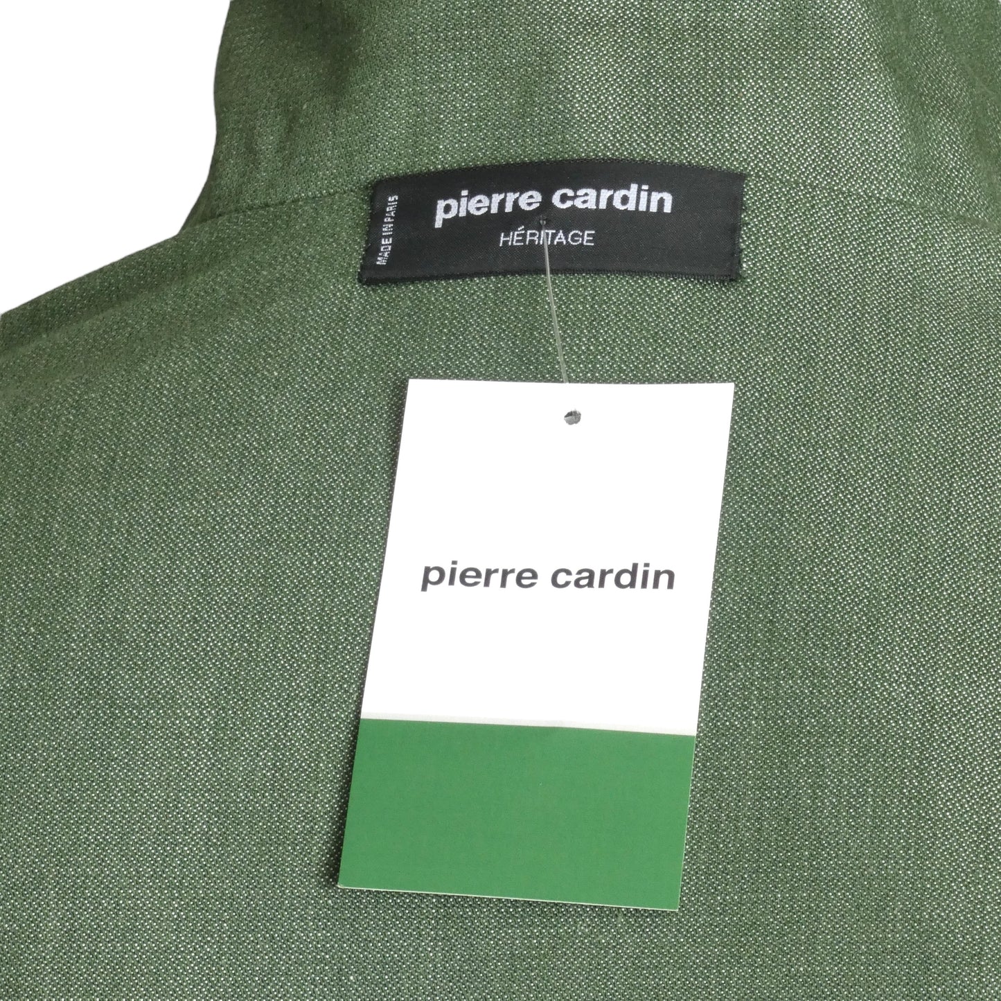 PIERRE CARDIN- NWT 1980s Green Reversible Suit, Size Medium