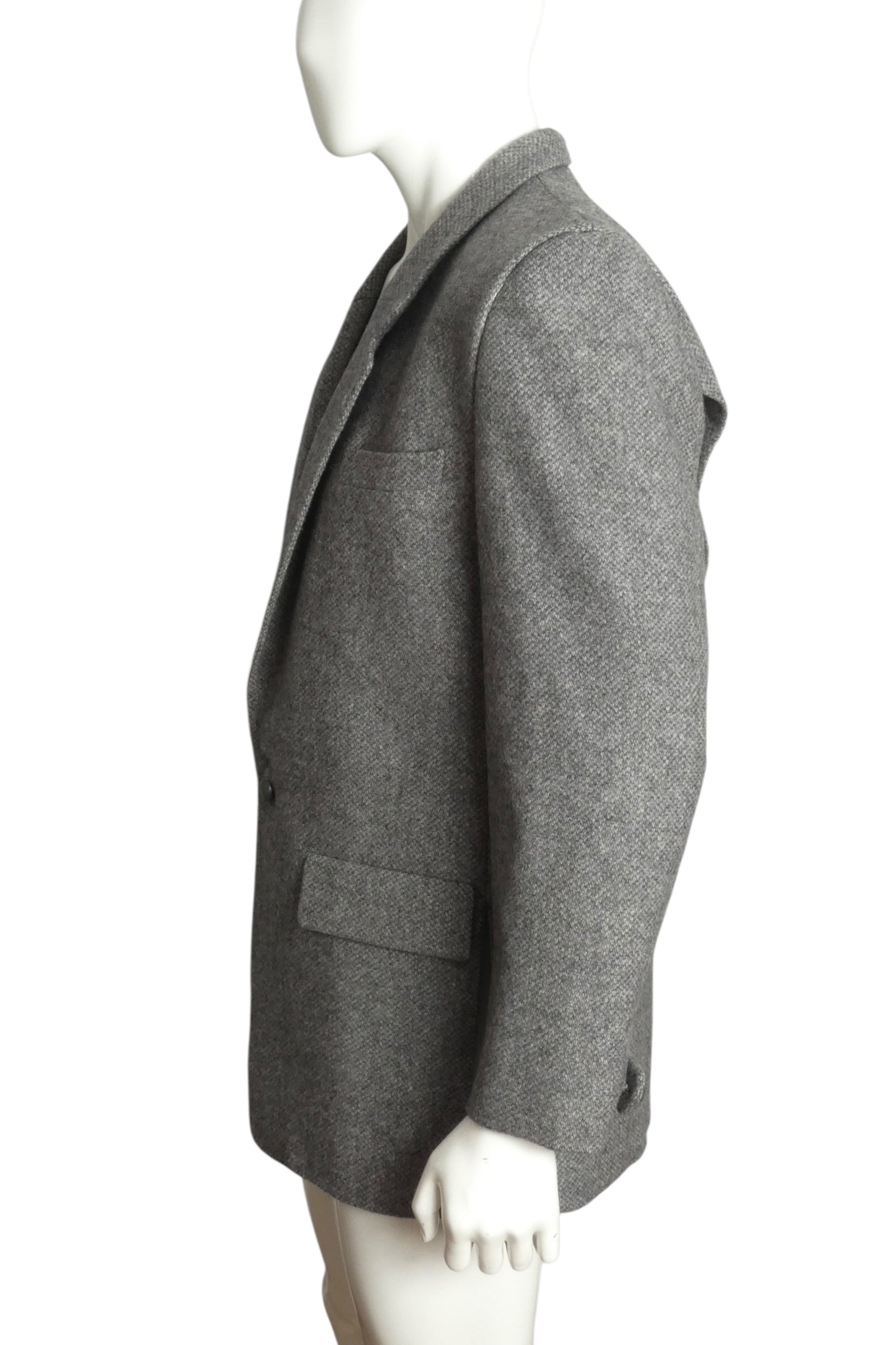 PIERRE CARDIN- 2002 Grey Wool Blazer, Size-Large