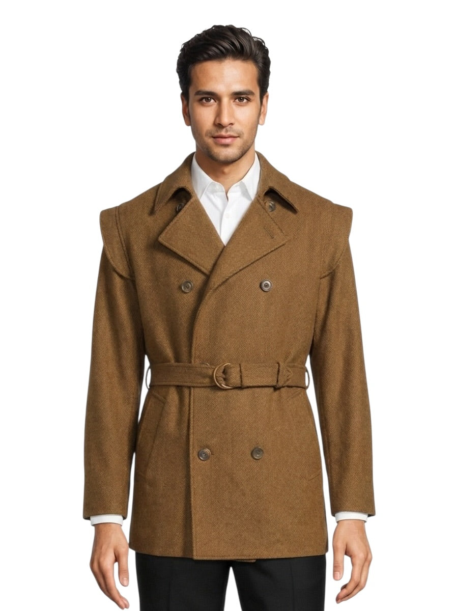 1978 Wool Coat, Size Large