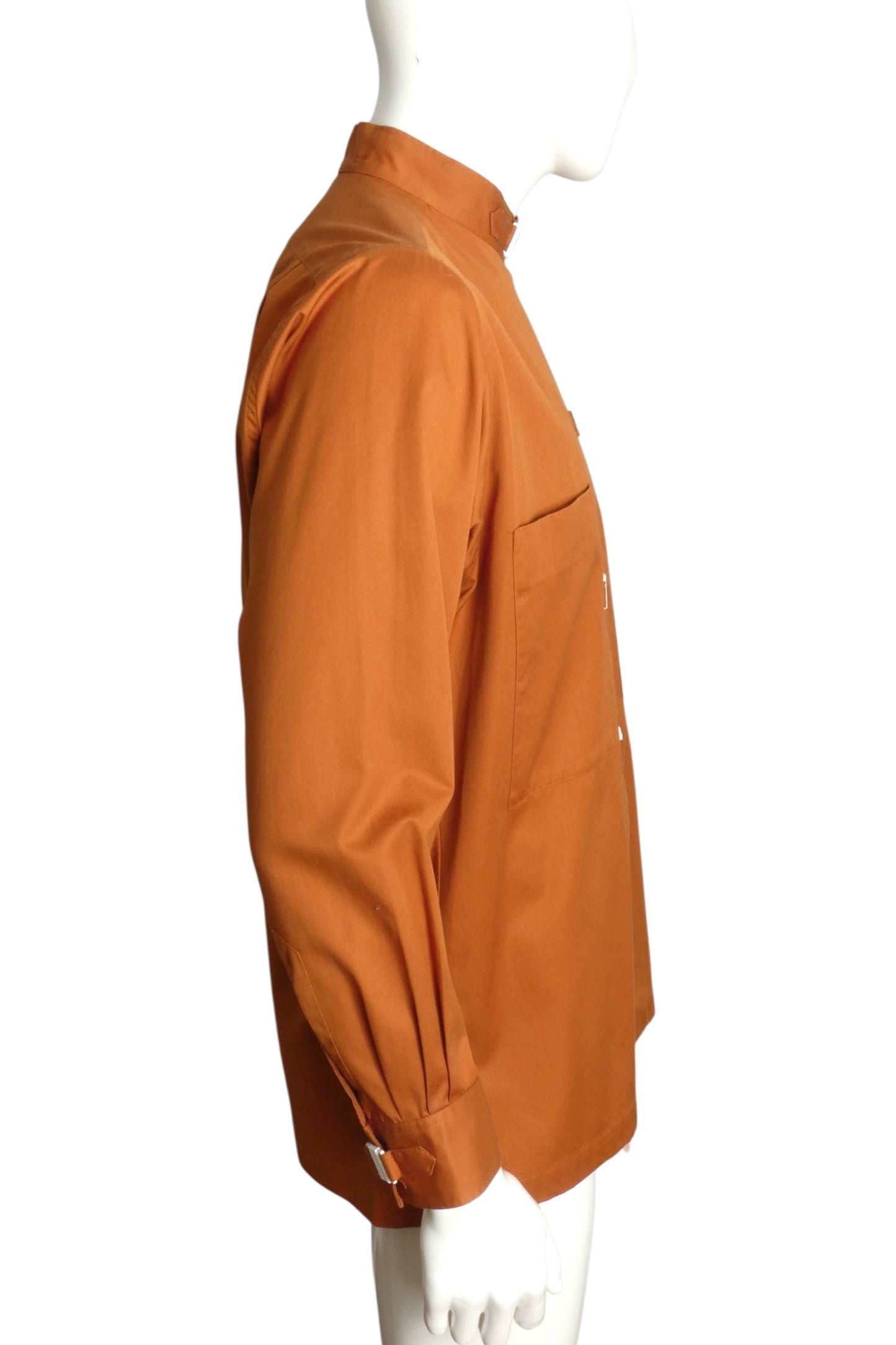 PIERRE CARDIN- 2009 Cotton Mandarin Coat, Size-Large