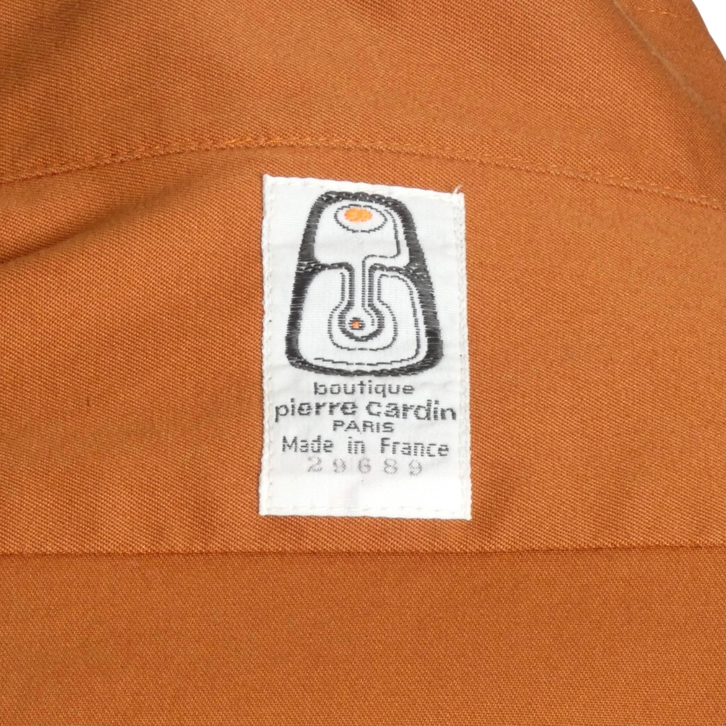 PIERRE CARDIN- 2009 Cotton Mandarin Coat, Size-Large