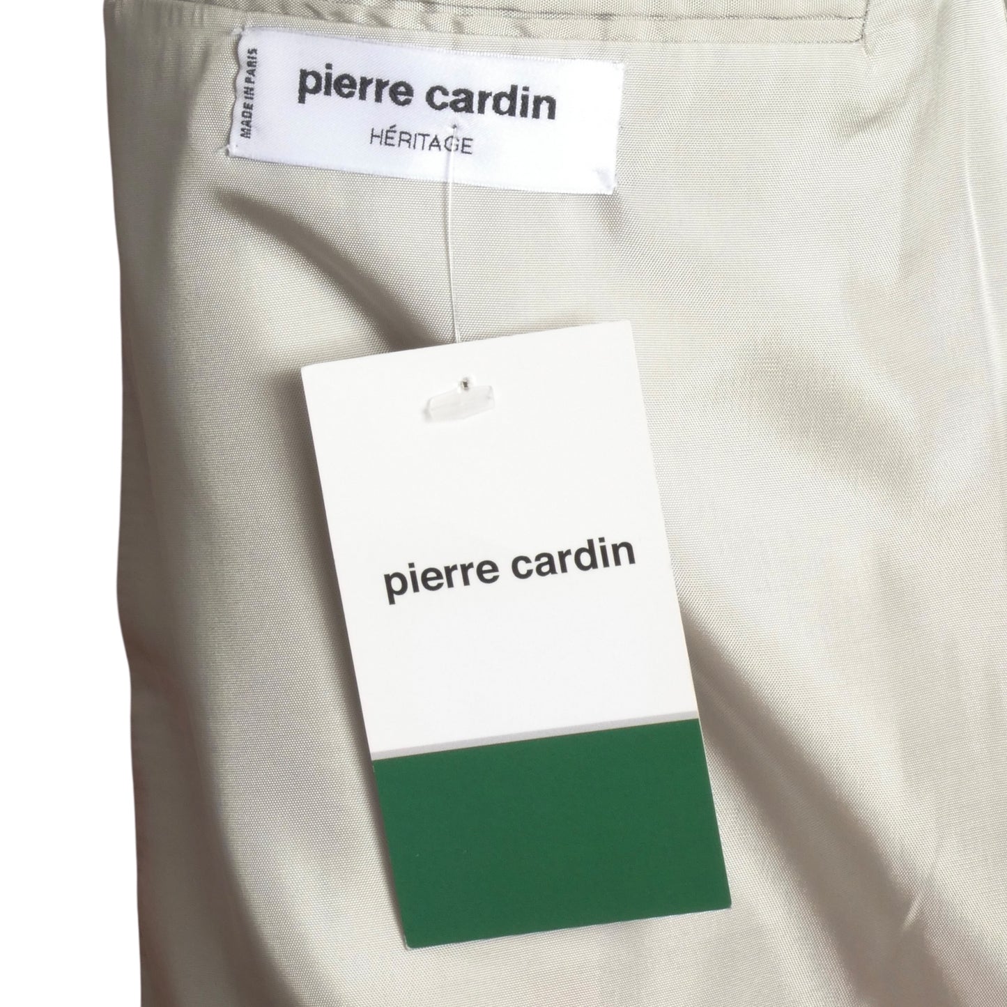 PIERRE CARDIN- 1993 Red Moiré Taffeta Blazer, Size-Large