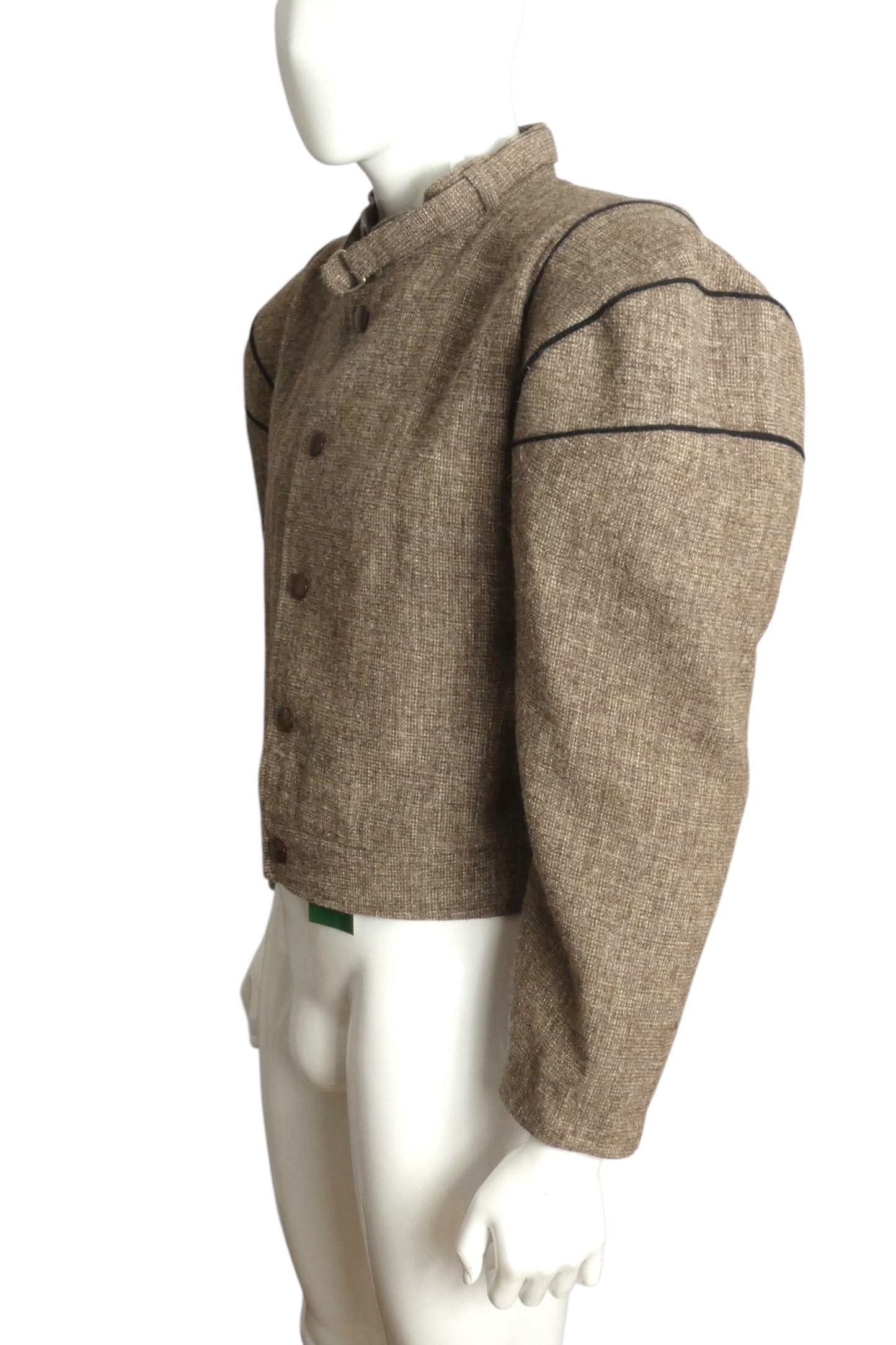 PIERRE CARDIN- 1982 Sculpted Wool Jacket, Size Medium