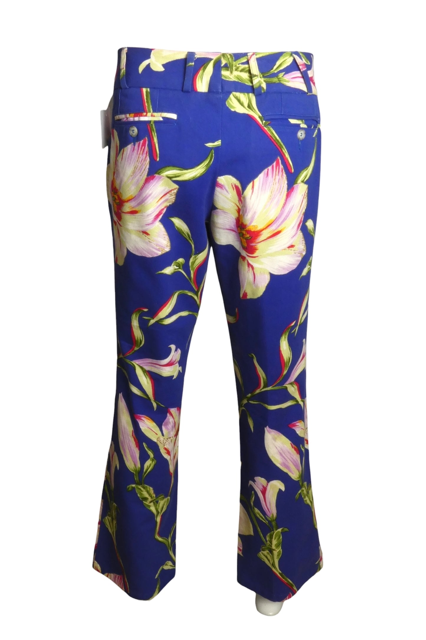 D&G- Floral Twill Jeans, Waist 33