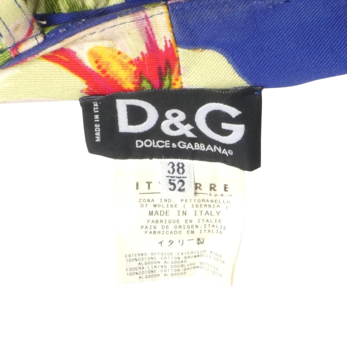 D&G- Floral Twill Jeans, Waist 33