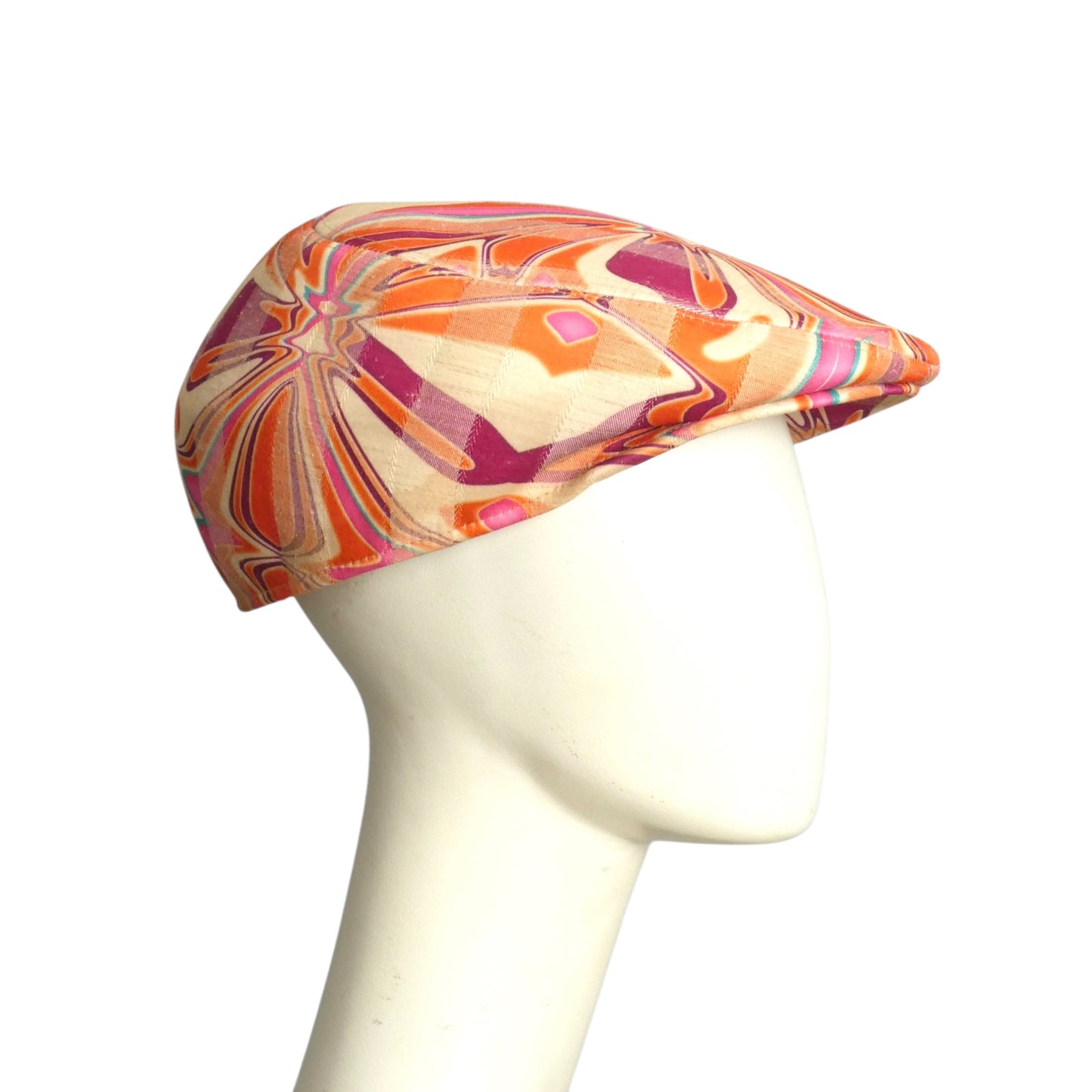 1990s Multi Brocade Hat, Size Large