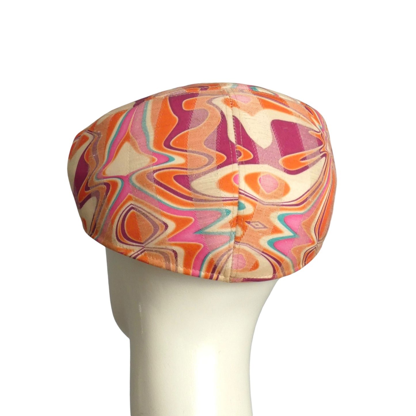 1990s Multi Brocade Hat, Size Large