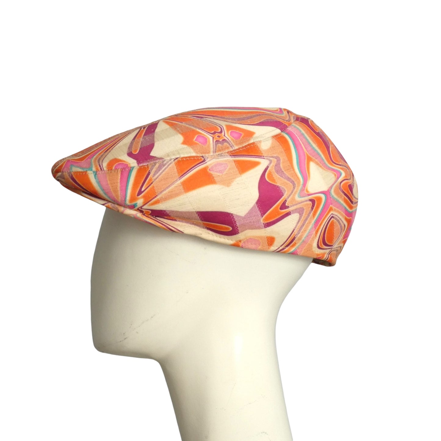 1990s Multi Brocade Hat, Size Large