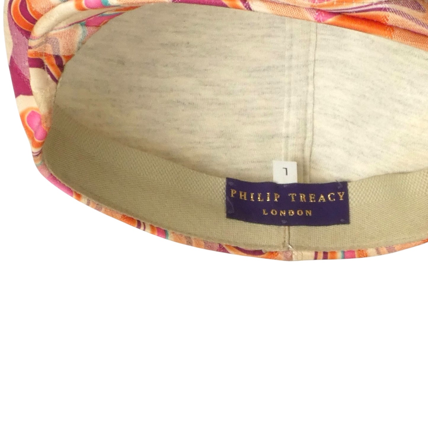 1990s Multi Brocade Hat, Size Large