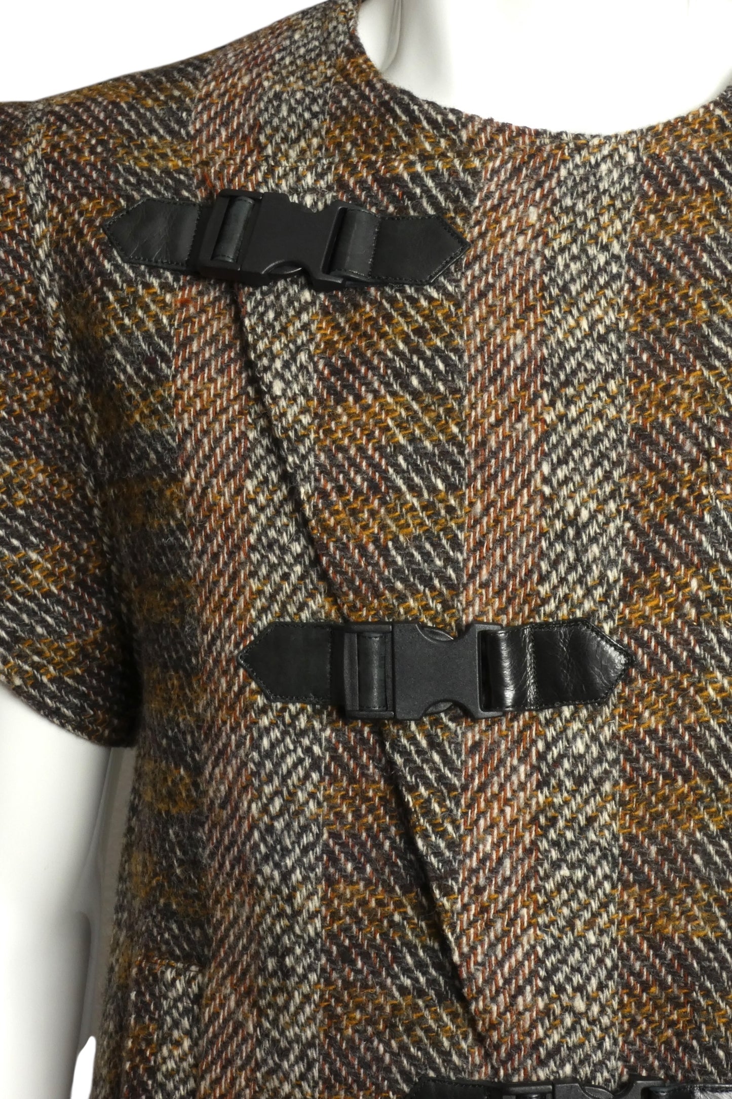 PIERRE CARDIN (HAUTE COUTURE)- Wool Tweed Vest, Size Medium