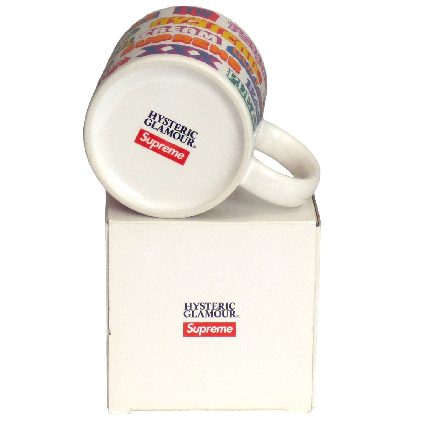 SUPREME x HYSTERIC GLAMOUR- 2017 Printed Coffee Mug