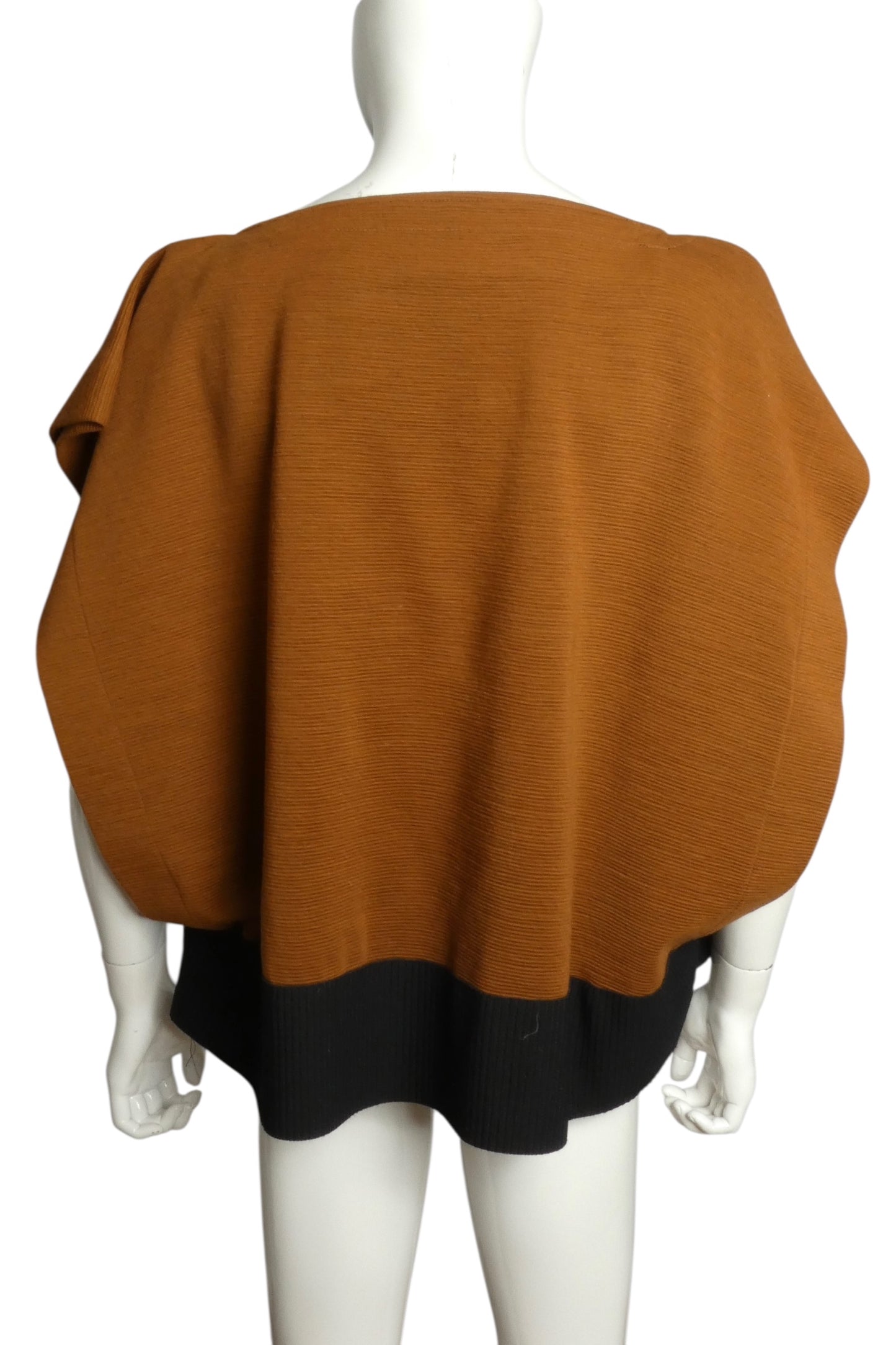 PIERRE CARDIN (HAUTE COUTURE)- 1991 Ribbed Wool Knit Sweater, One Size