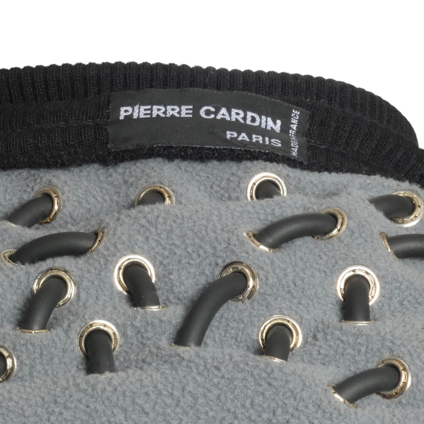 PIERRE CARDIN (HAUTE COUTURE)- 2012 Green Neoprene & Tubing Jacket, Size-Large