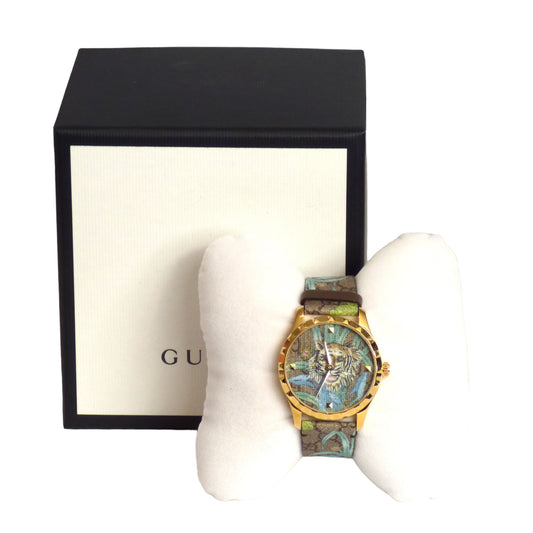 GUCCI- NIB Gucci Tiger Watch