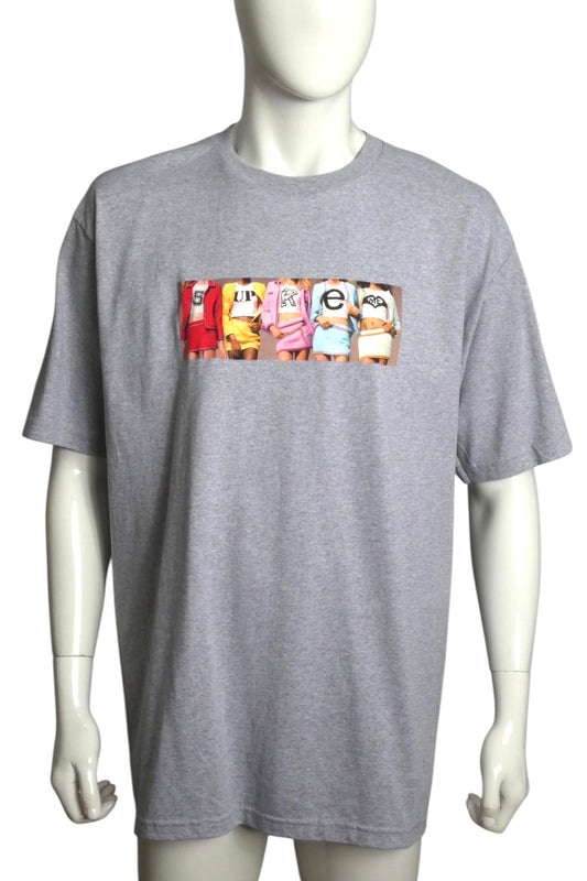 SUPREME- NWT 2025 "Girls" Grey T-Shirt, Size XL