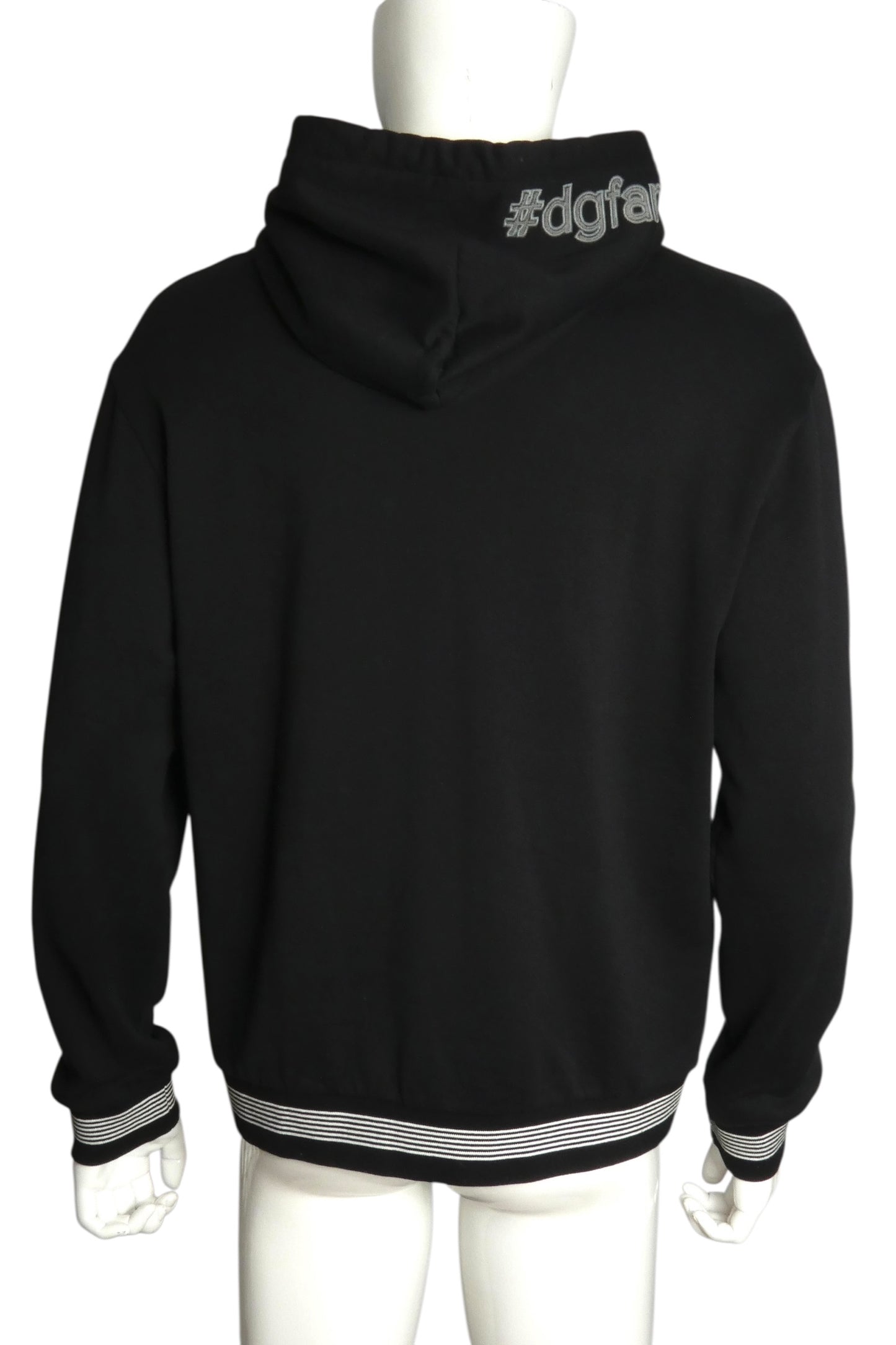 Applique Hoodie Sweatshirt, Size Medium