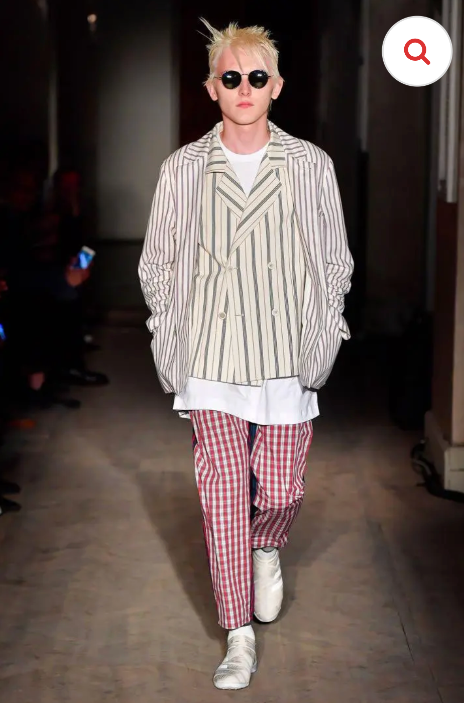 2018 Striped Blazer, Size Large