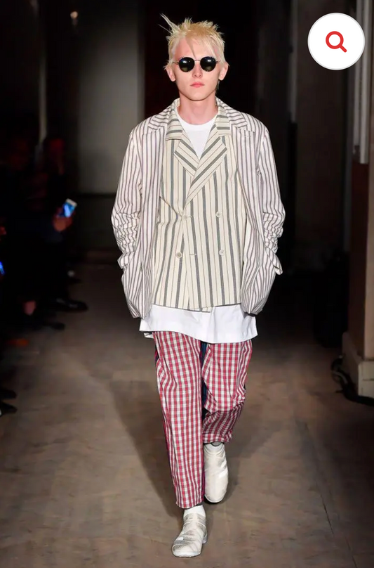 2018 Striped Blazer, Size Large