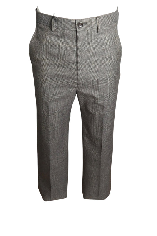 GUCCI- NWT 2022 Grey Wool Slacks, Waist 32