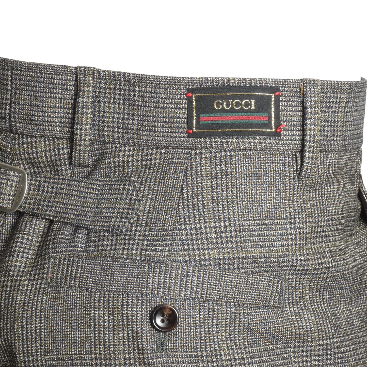 GUCCI- NWT 2022 Grey Wool Slacks, Waist 32