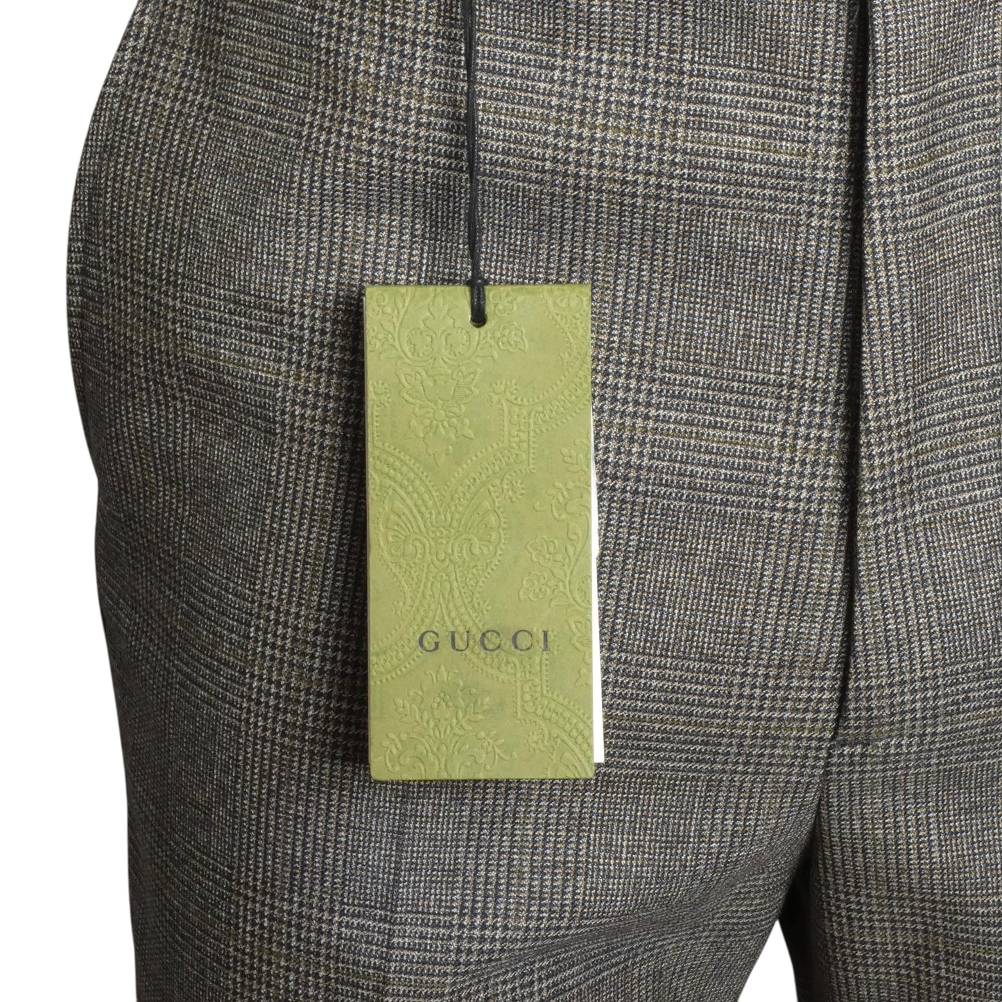 GUCCI- NWT 2022 Grey Wool Slacks, Waist 32