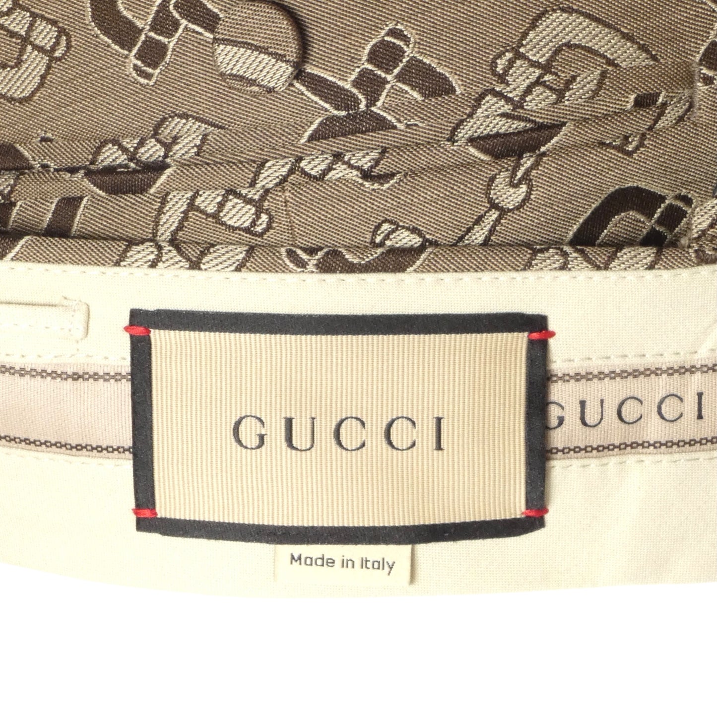 GUCCI- NWT 2022 Wool Brocade Horsebit Trousers, Waist 32