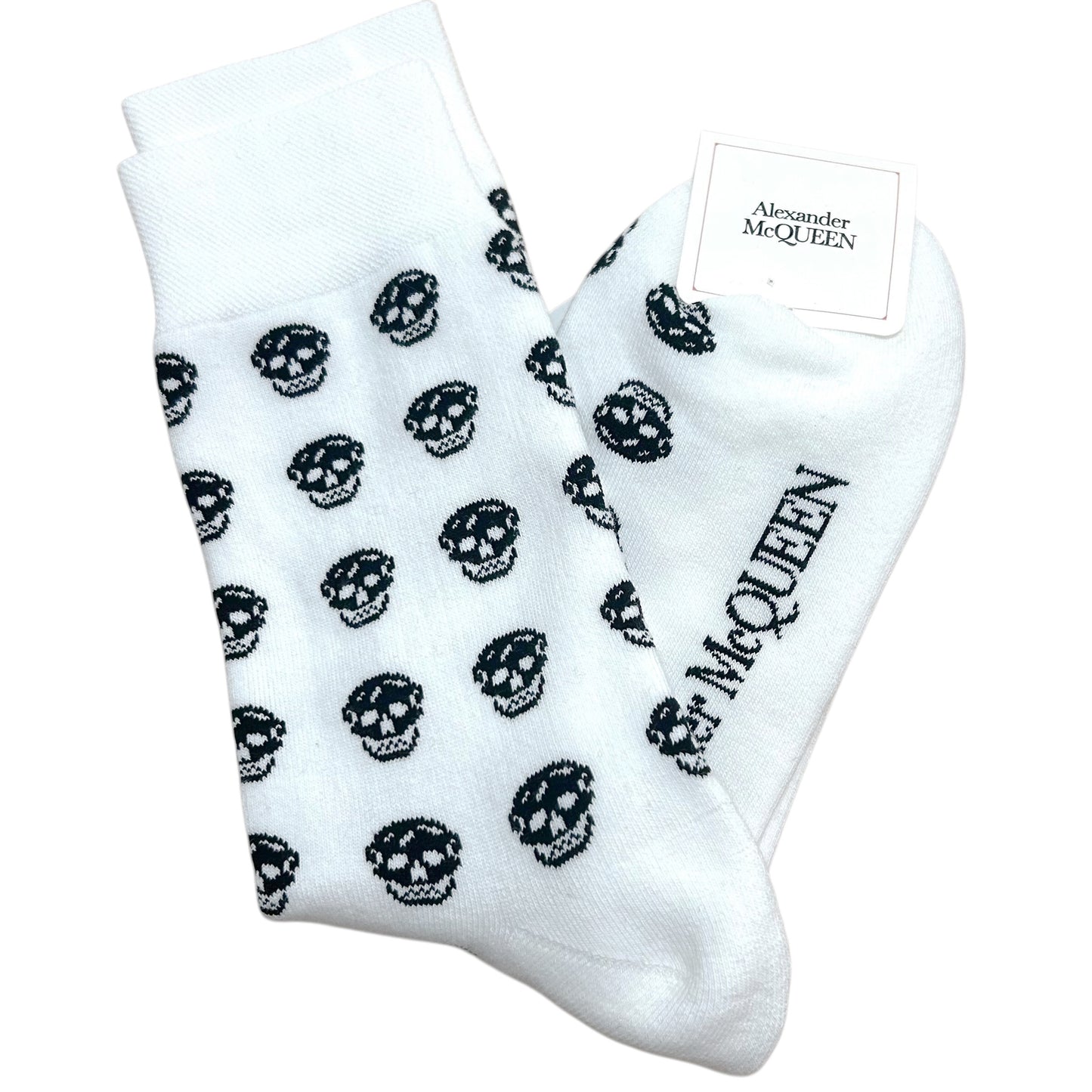 NWT Cotton Skull Socks, Size-Large