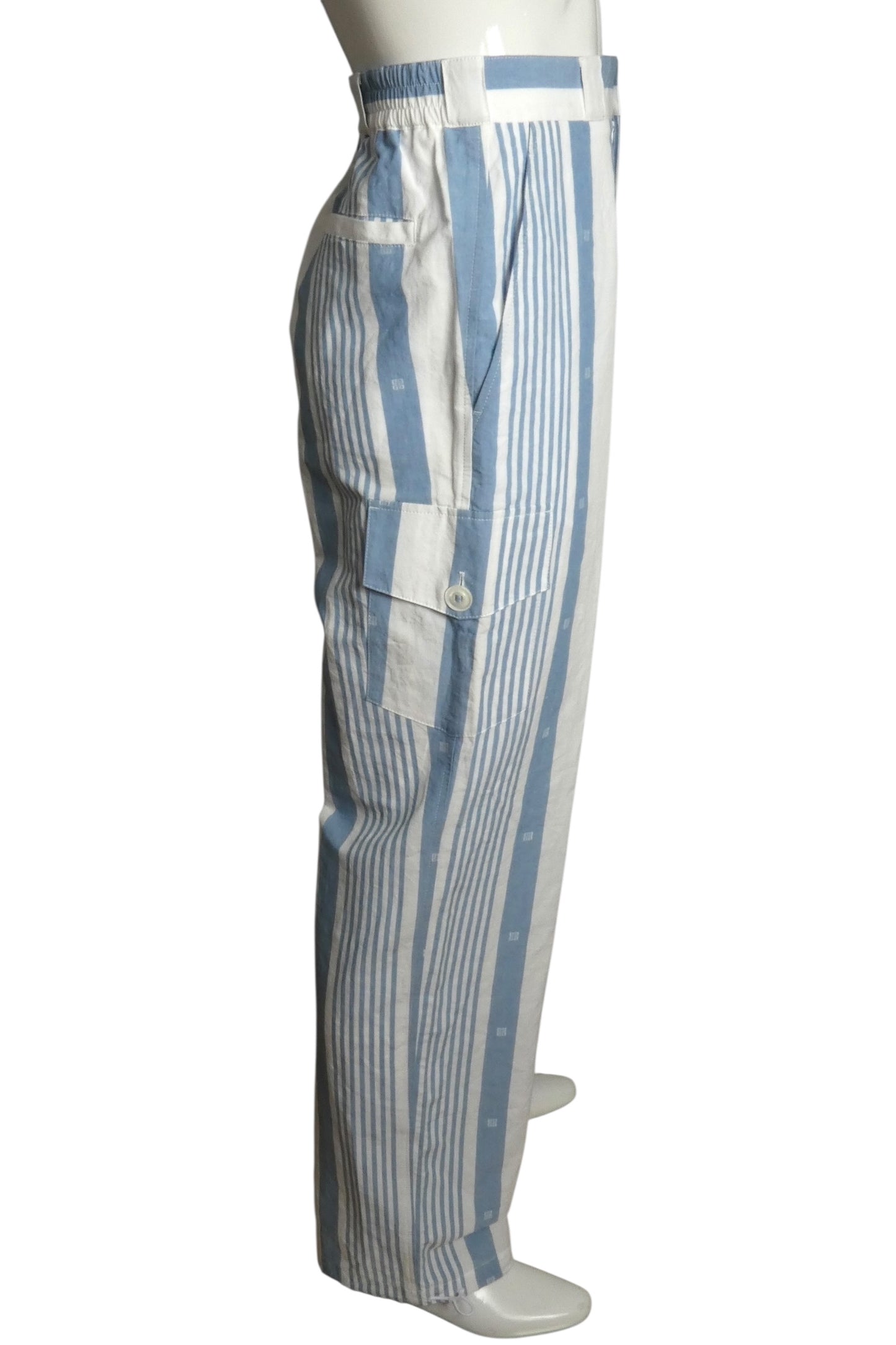 2024 NWT 4-G Striped Trousers, Waist 34