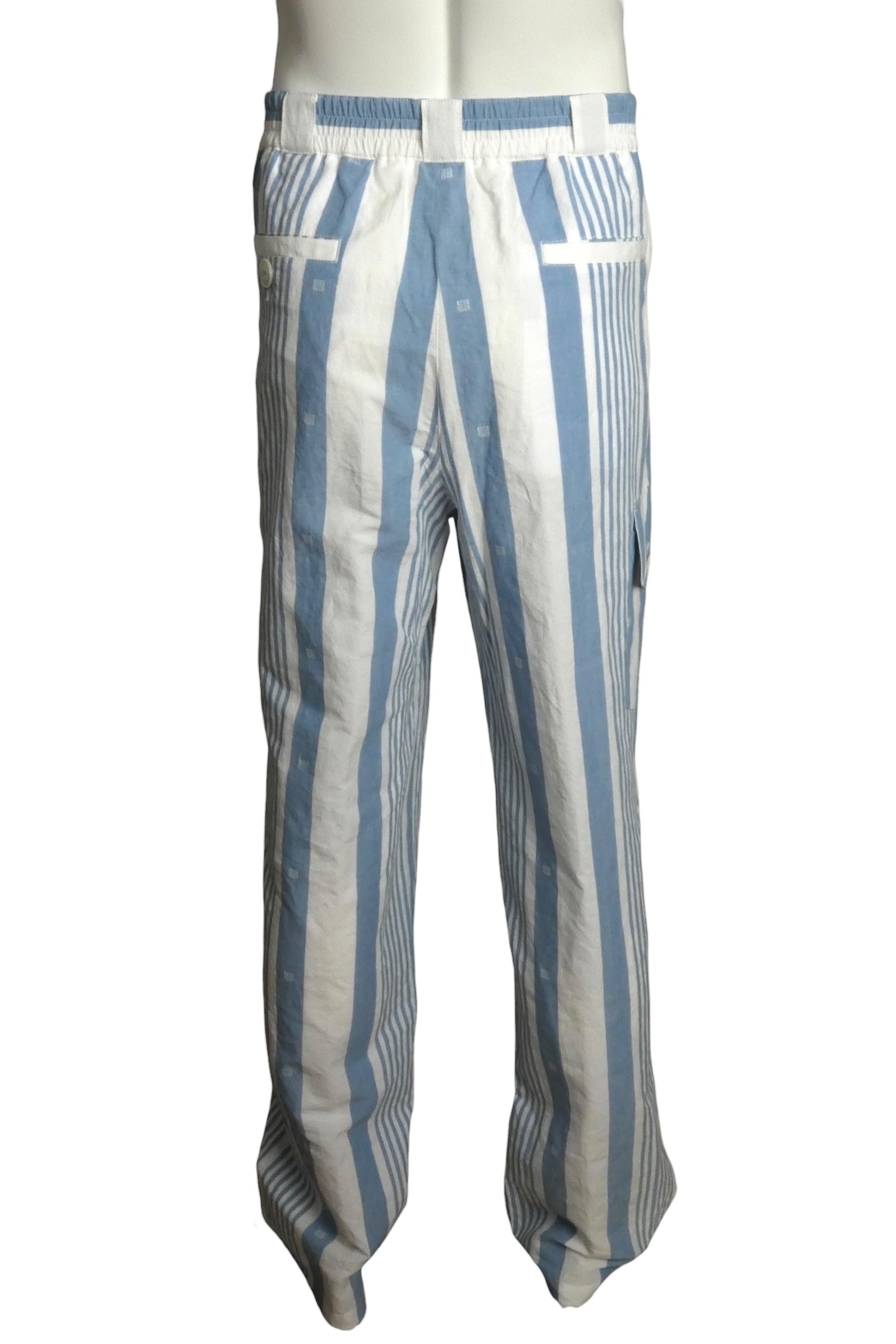 2024 NWT 4-G Striped Trousers, Waist 34
