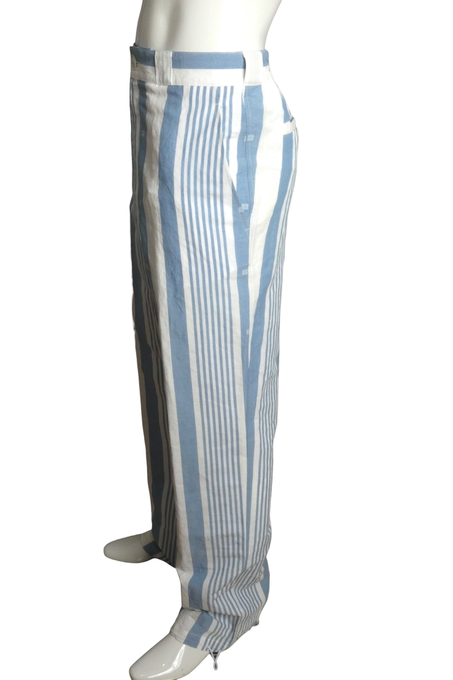 2024 NWT 4-G Striped Trousers, Waist 34