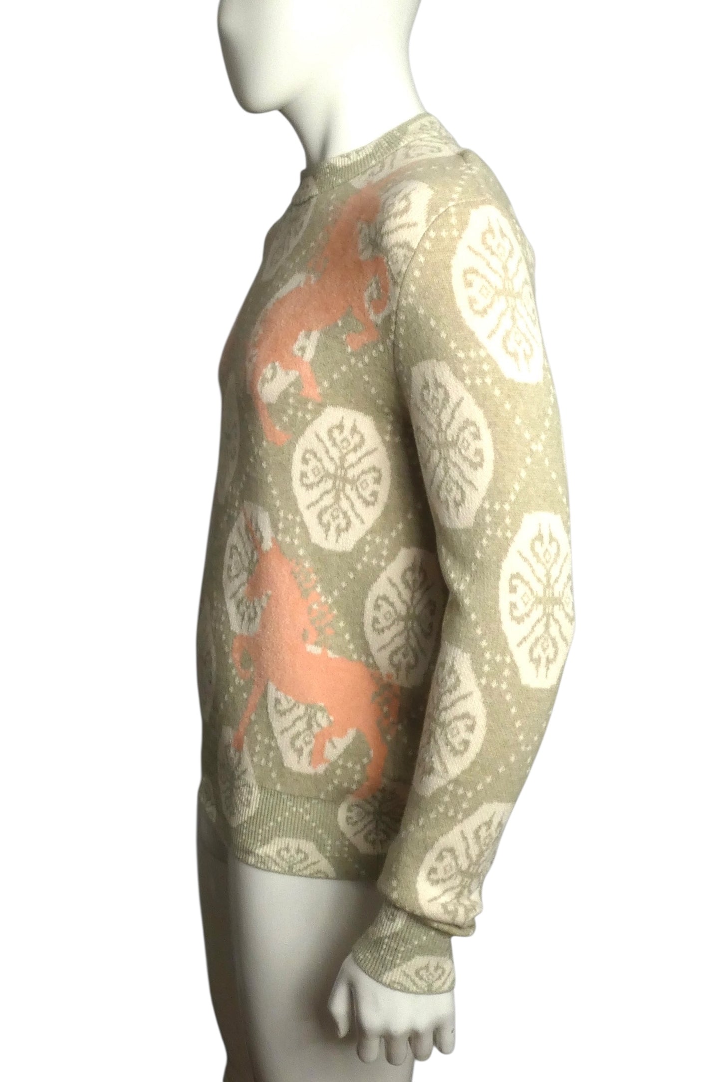 2021 NWT Multi Color Cotton Sweater, Size Small