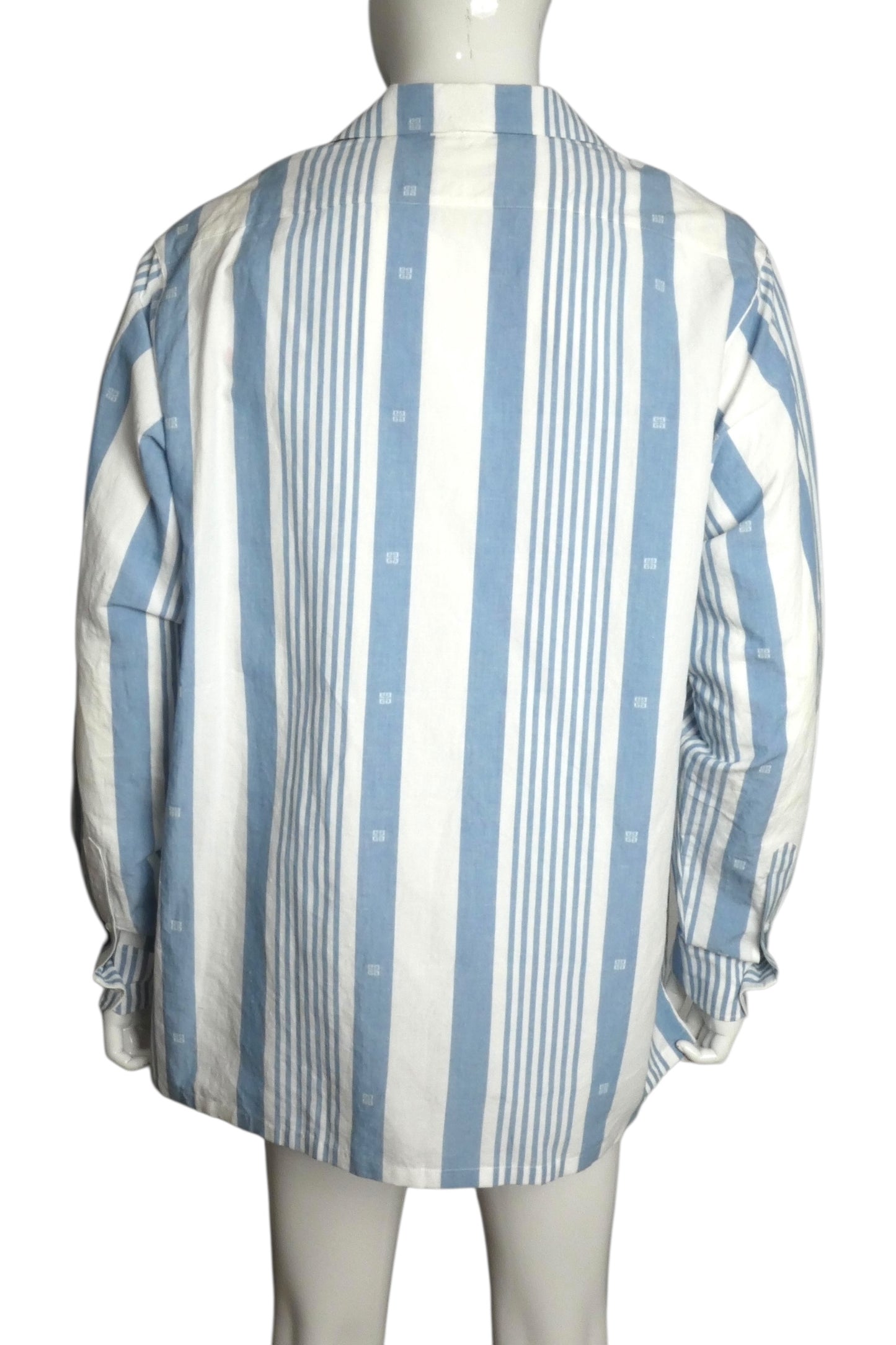 GIVENCHY- NWT 2024 Striped Linen L/S Shirt, Size Small