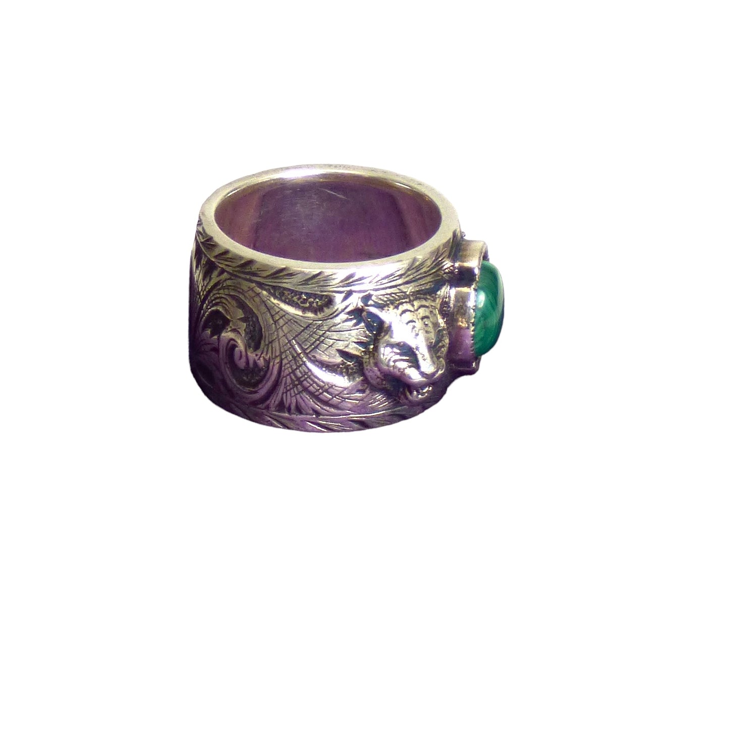 GUCCI-NIB Gucci Garden Sterling Ring, Size 17