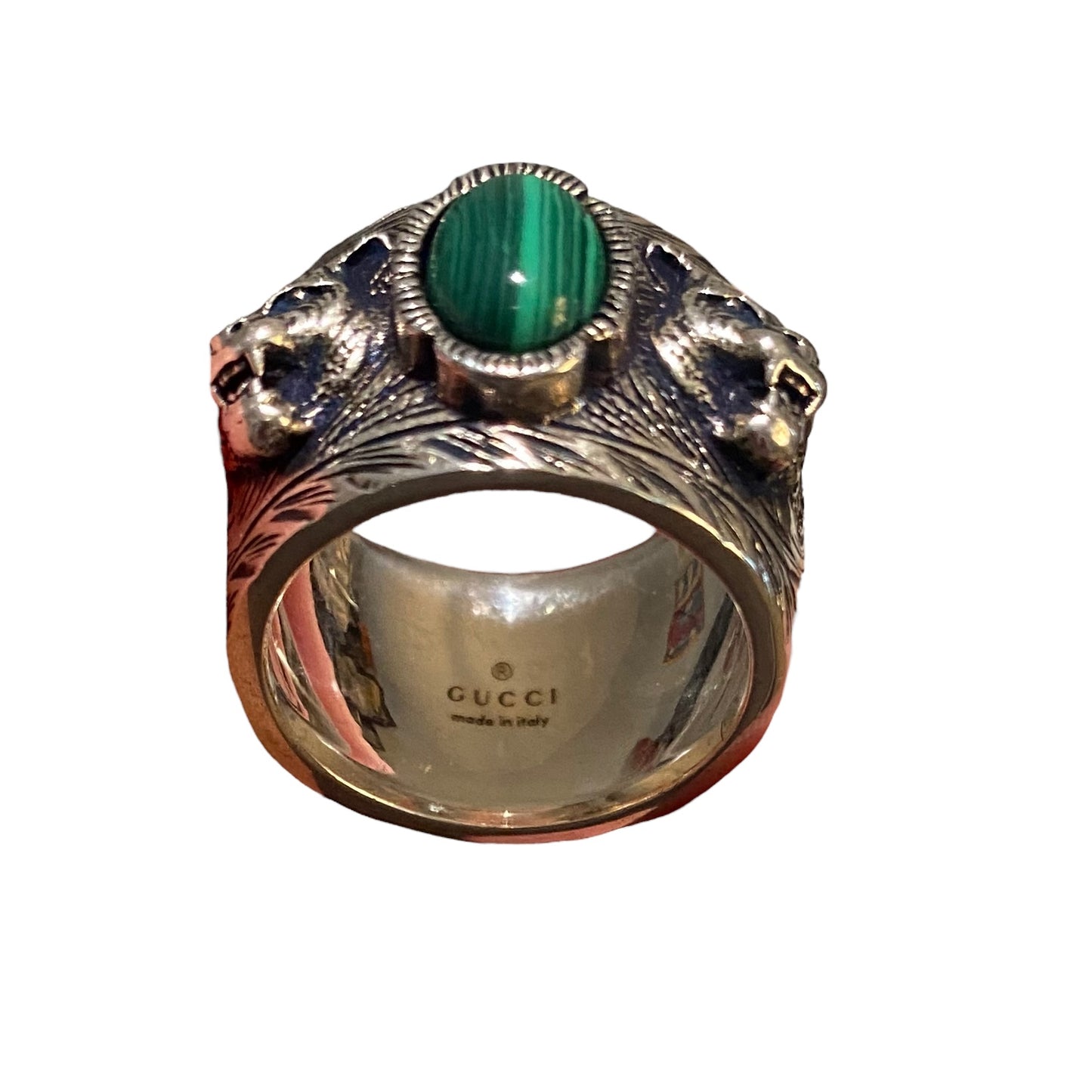 GUCCI-NIB Gucci Garden Sterling Ring, Size 17