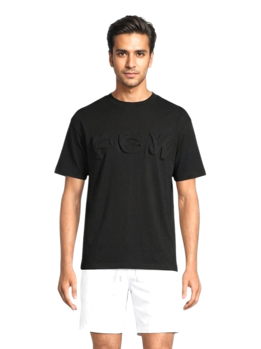 2022 Black Cotton T-Shirt, Size Large