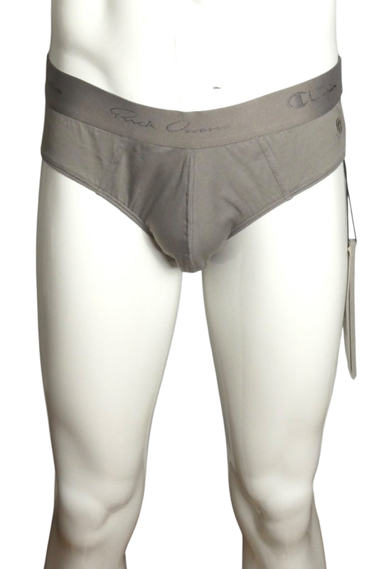 CHAMPION X RICK OWENS- NWT 2pr Gray Cotton Briefs, Size XL