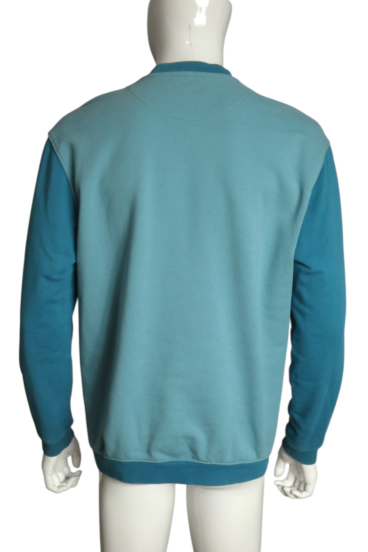 PALACE- 2019 Multi Color "Discuss Crew" Sweatshirt, Size Medium