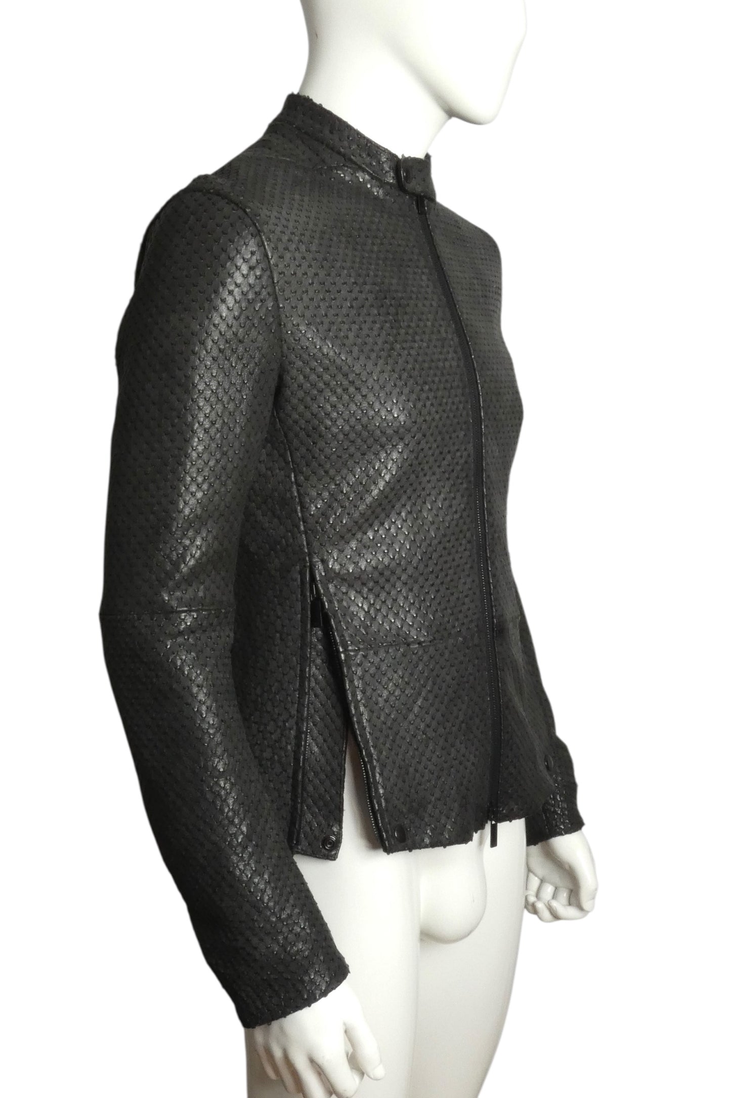 2017 Leather Jacket, Size Medium