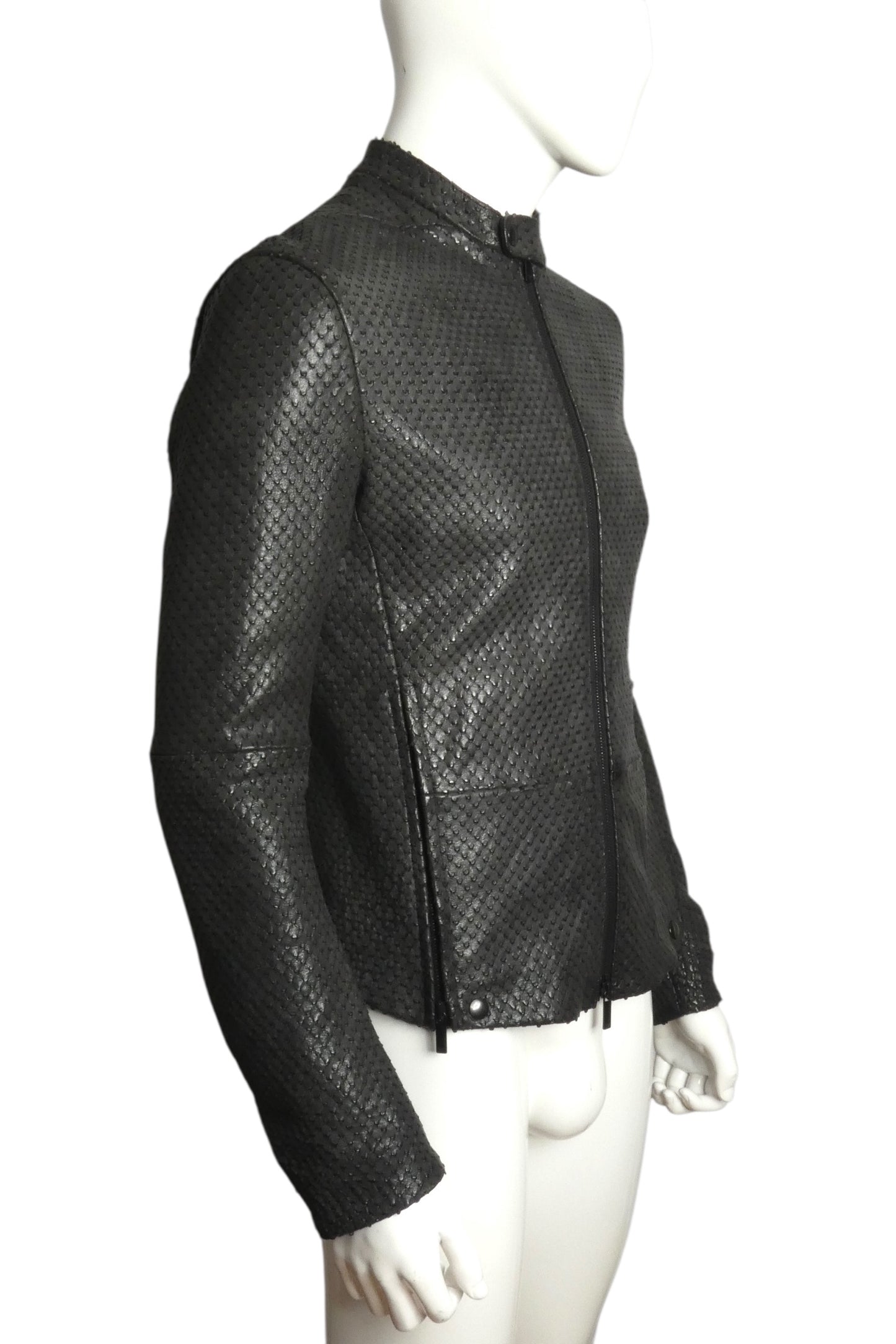 2017 Leather Jacket, Size Medium