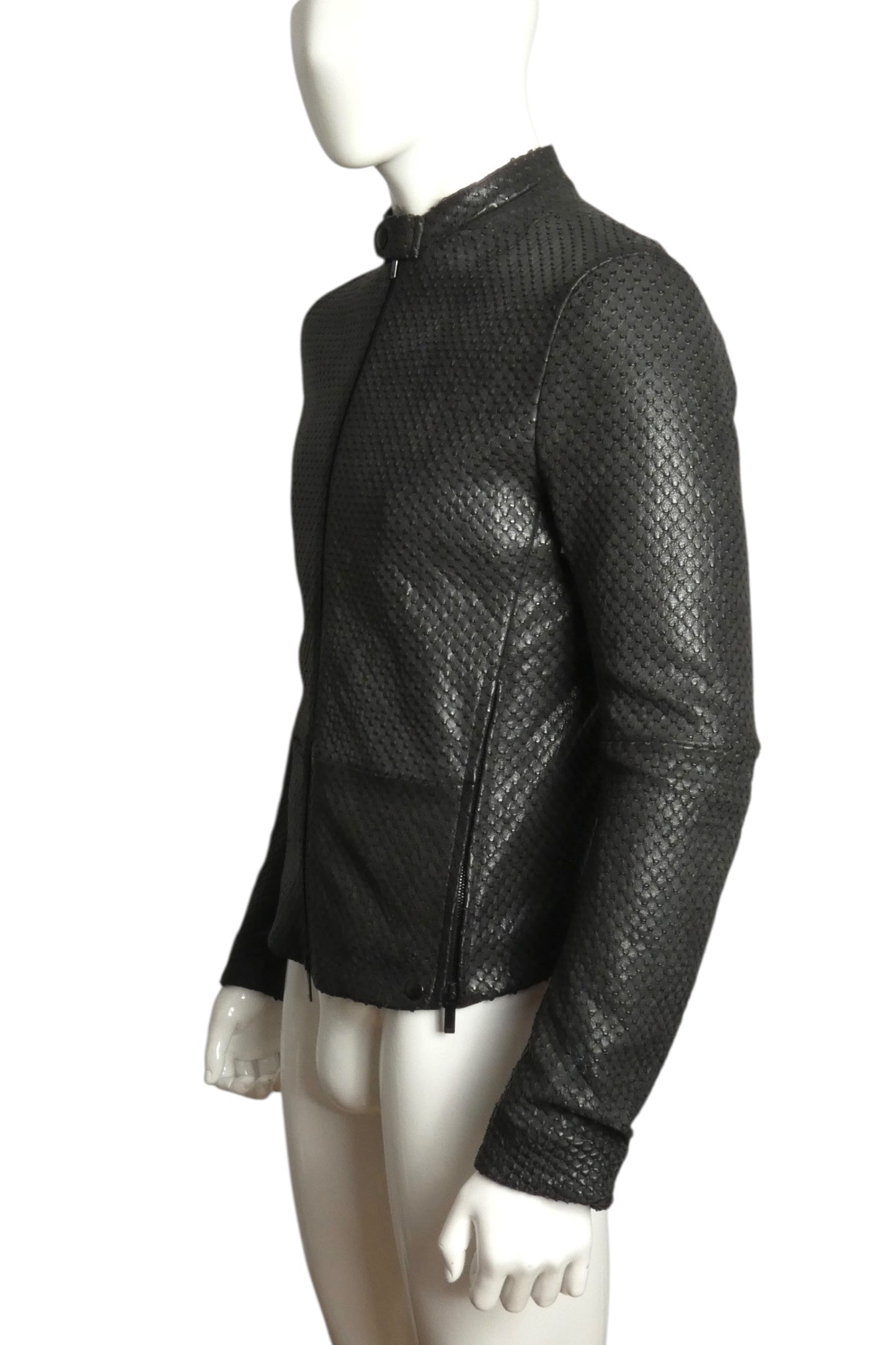 2017 Leather Jacket, Size Medium