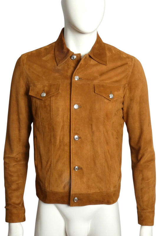 PAUL SMITH- Brown Suede Jacket, Size Medium