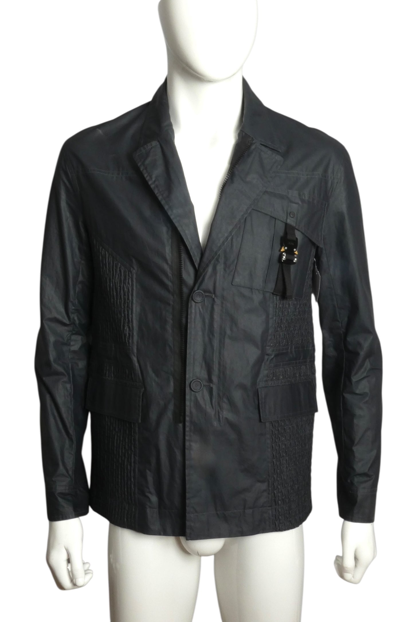 DIOR- Navy Cotton Workwear Jacket, Size Medium