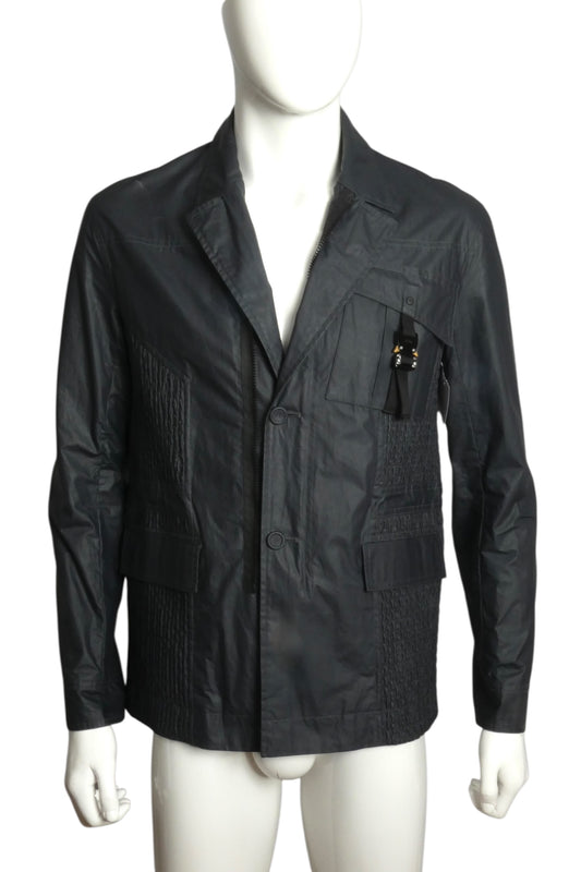 DIOR- Navy Cotton Workwear Jacket, Size Medium