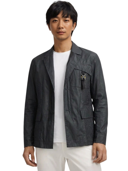 Cotton Workwear Jacket, Size Medium