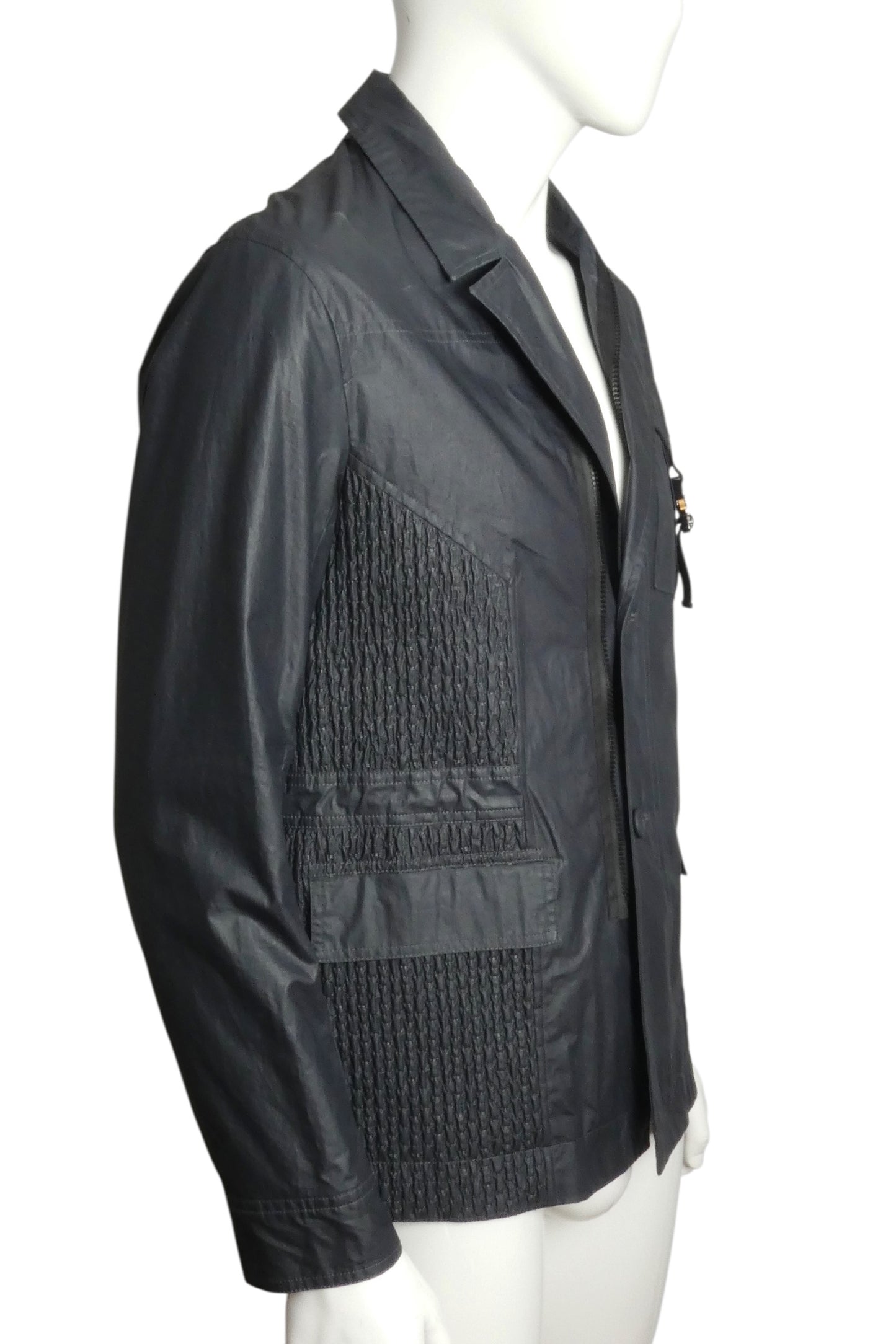 DIOR- Navy Cotton Workwear Jacket, Size Medium