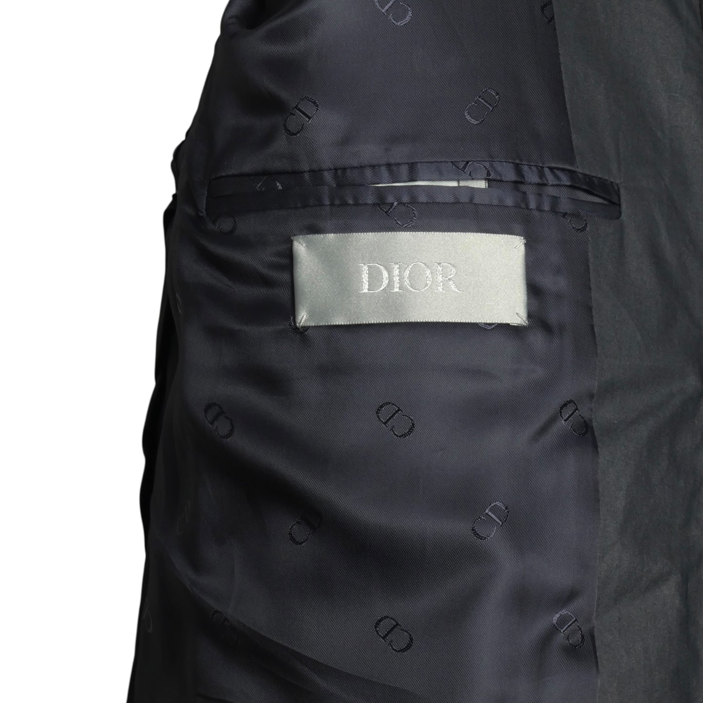 DIOR- Navy Cotton Workwear Jacket, Size Medium